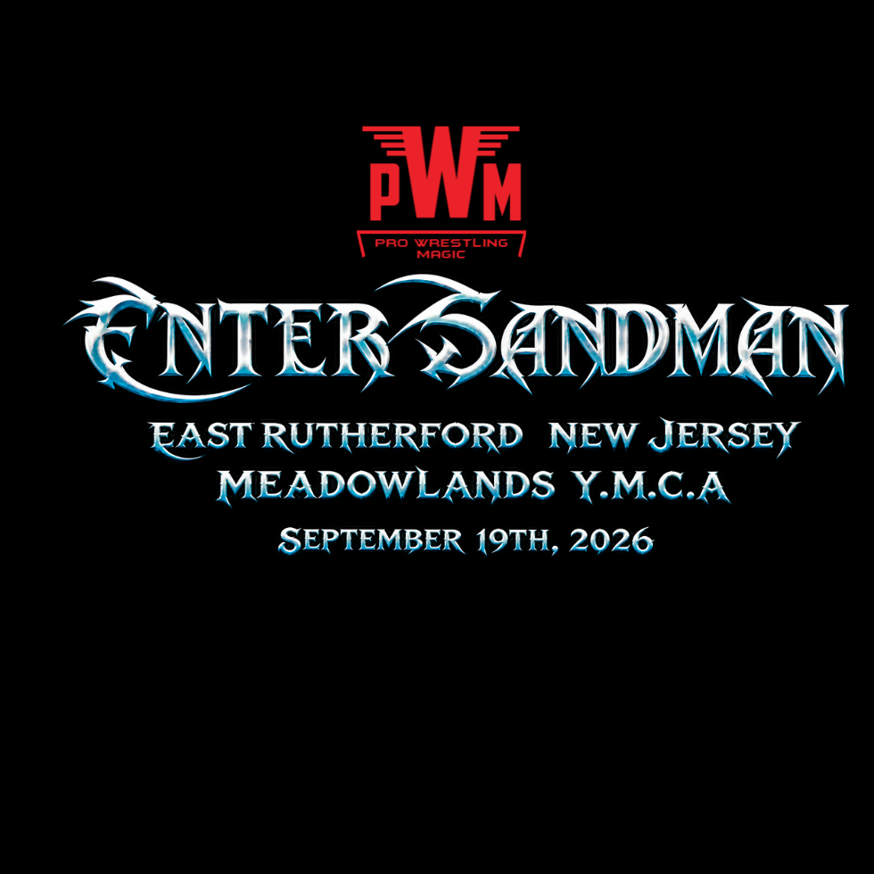 Short Sleeve T Shirt ( PRO WRESTLING MAGIC, ENTER SANDMAN ) UNISEX