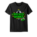 Short Sleeve T shirt ( Wicked Works NYC Up Town Logo ) unisex