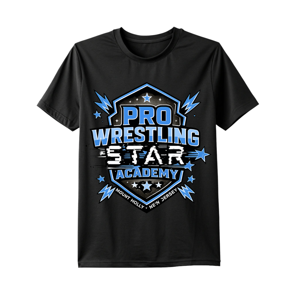 Short sleeve shirt - OFFICIAL PRO WRESTLING STAR ACADEMY T-shirt