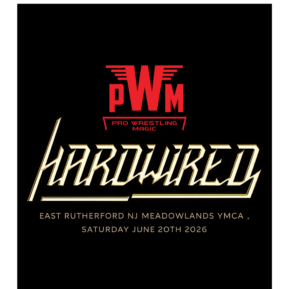 Short sleeve T Shirt ( PRO WRESTLING MAGIC. HARDLINE ) UNISEX