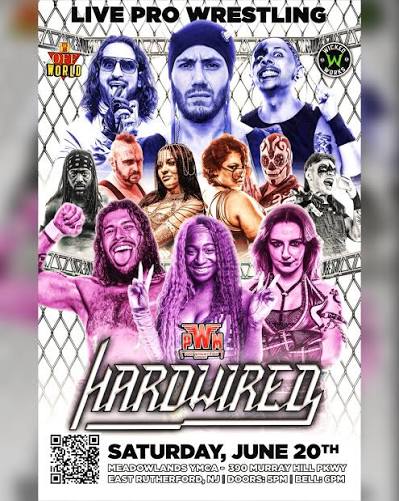 Short sleeve T Shirt ( PRO WRESTLING MAGIC. HARDLINE ) UNISEX