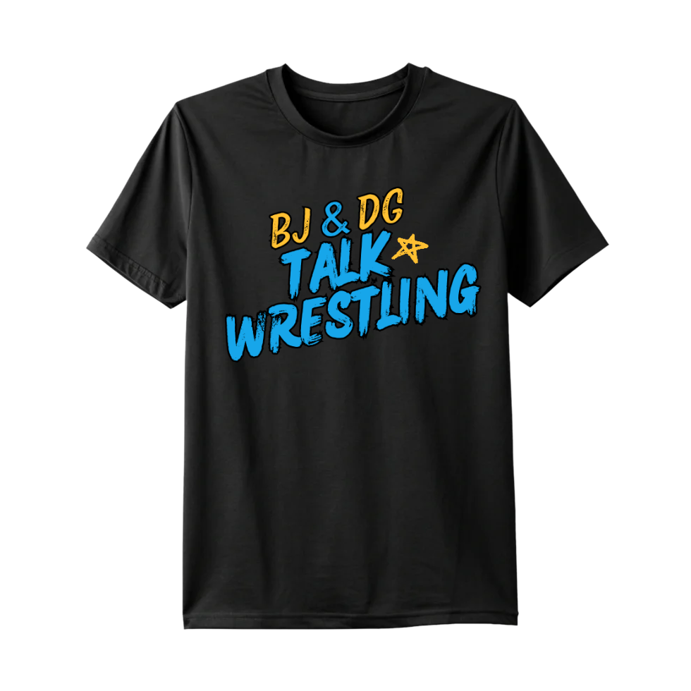 Short sleeve T-shirt BJ&DG TALK WRESTLING Unisex